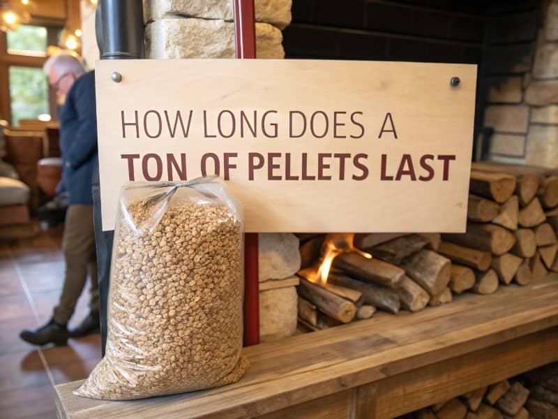 How Long Does a Ton of Pellets Last